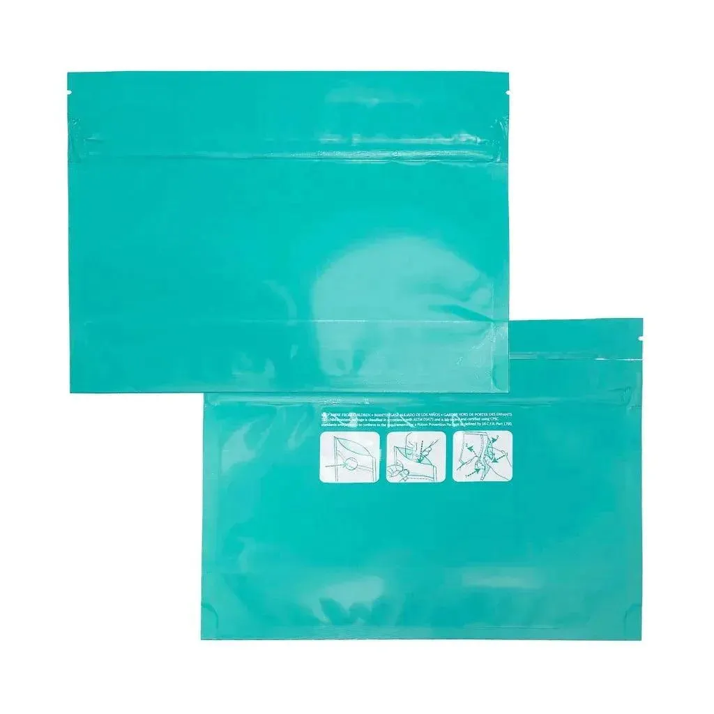 1/2 Ounce Child Resistant Opaque Mylar Bags - 50 Count