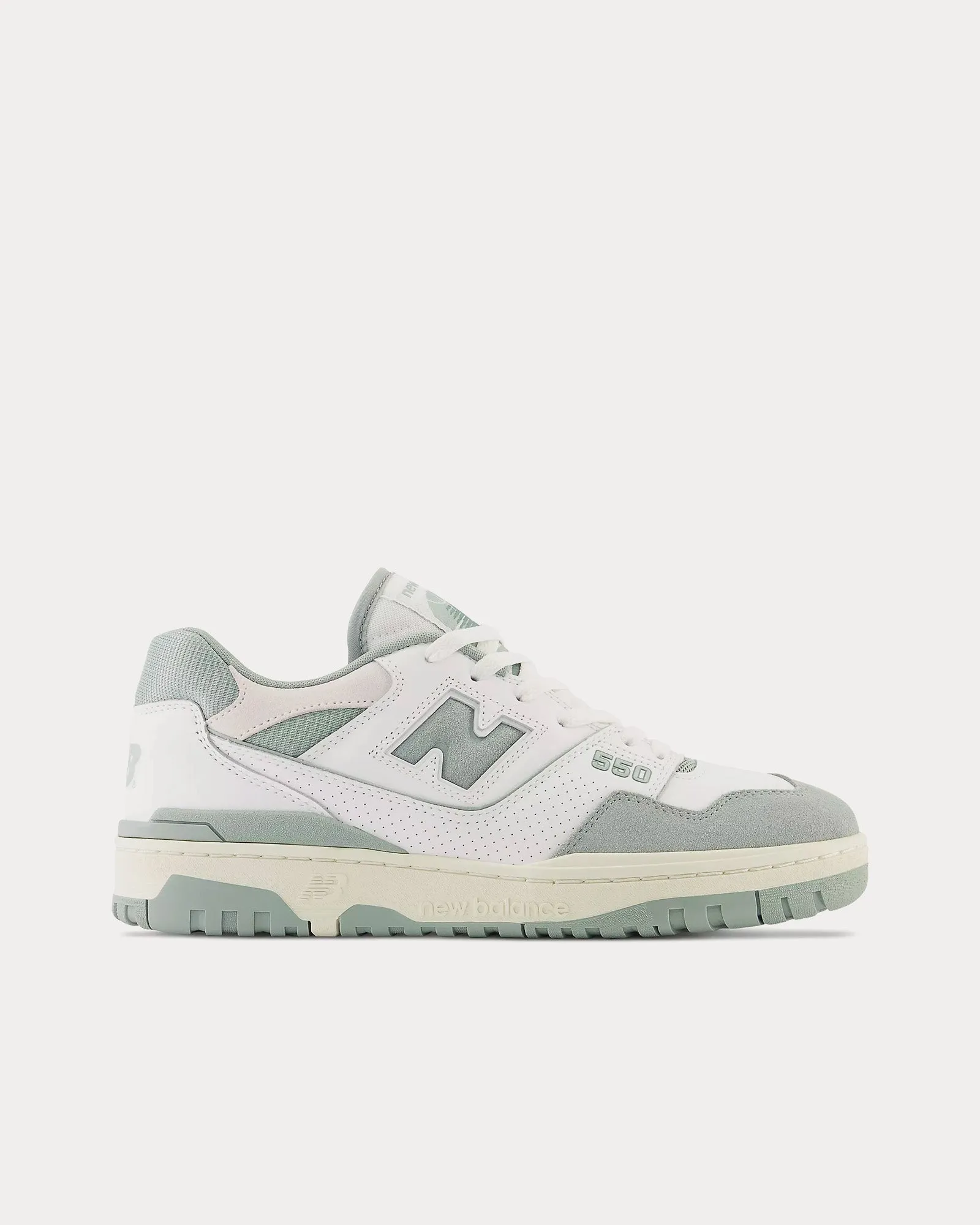 550 White / Juniper / Dark Juniper Low Top Sneakers