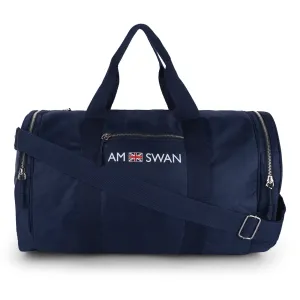 Amswan  Unisex Navy Duffle Bag Stylish Versatility For Travel & Beyond