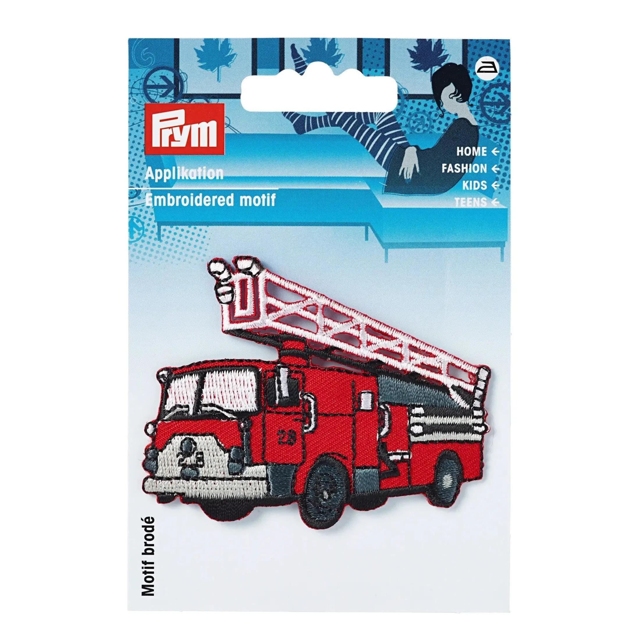 Applique, Fire Engine, 1 pc