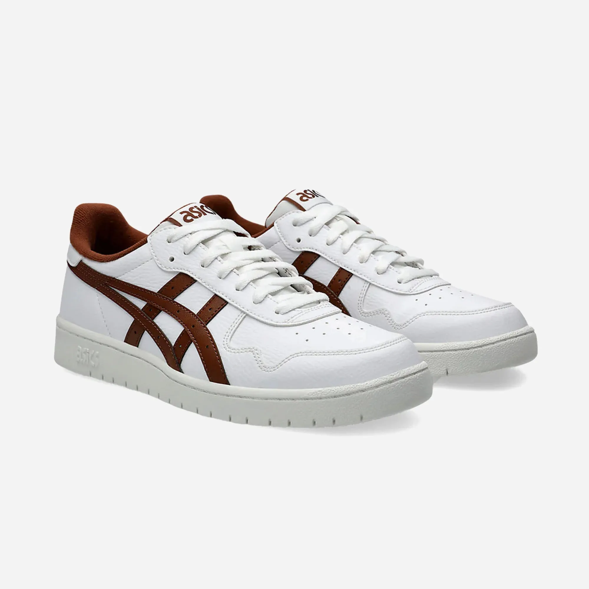 ASICS JAPAN S WHITE REDDISH BROWN