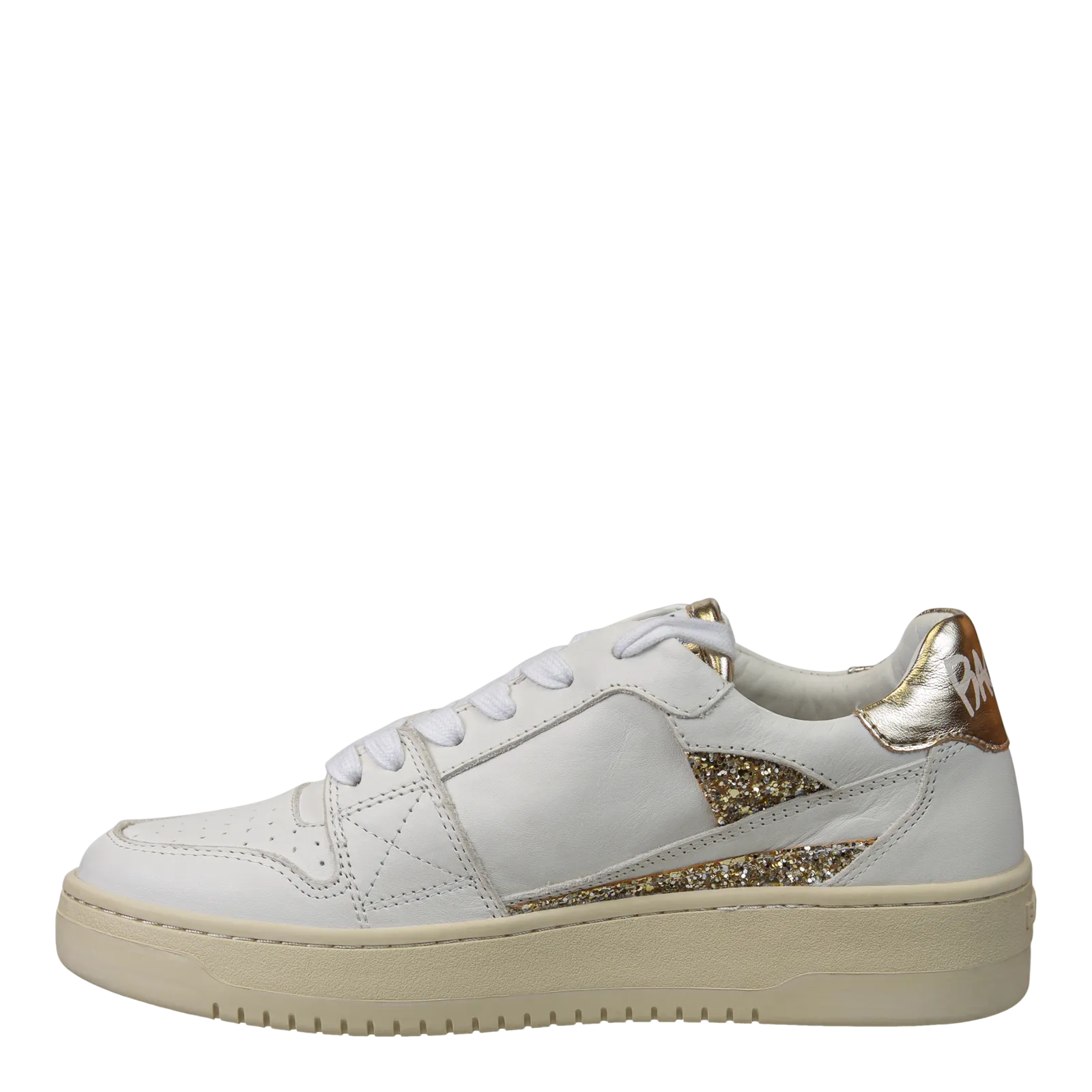 BACK 70 - BREAK in GLITTER PLATINE Sneakers