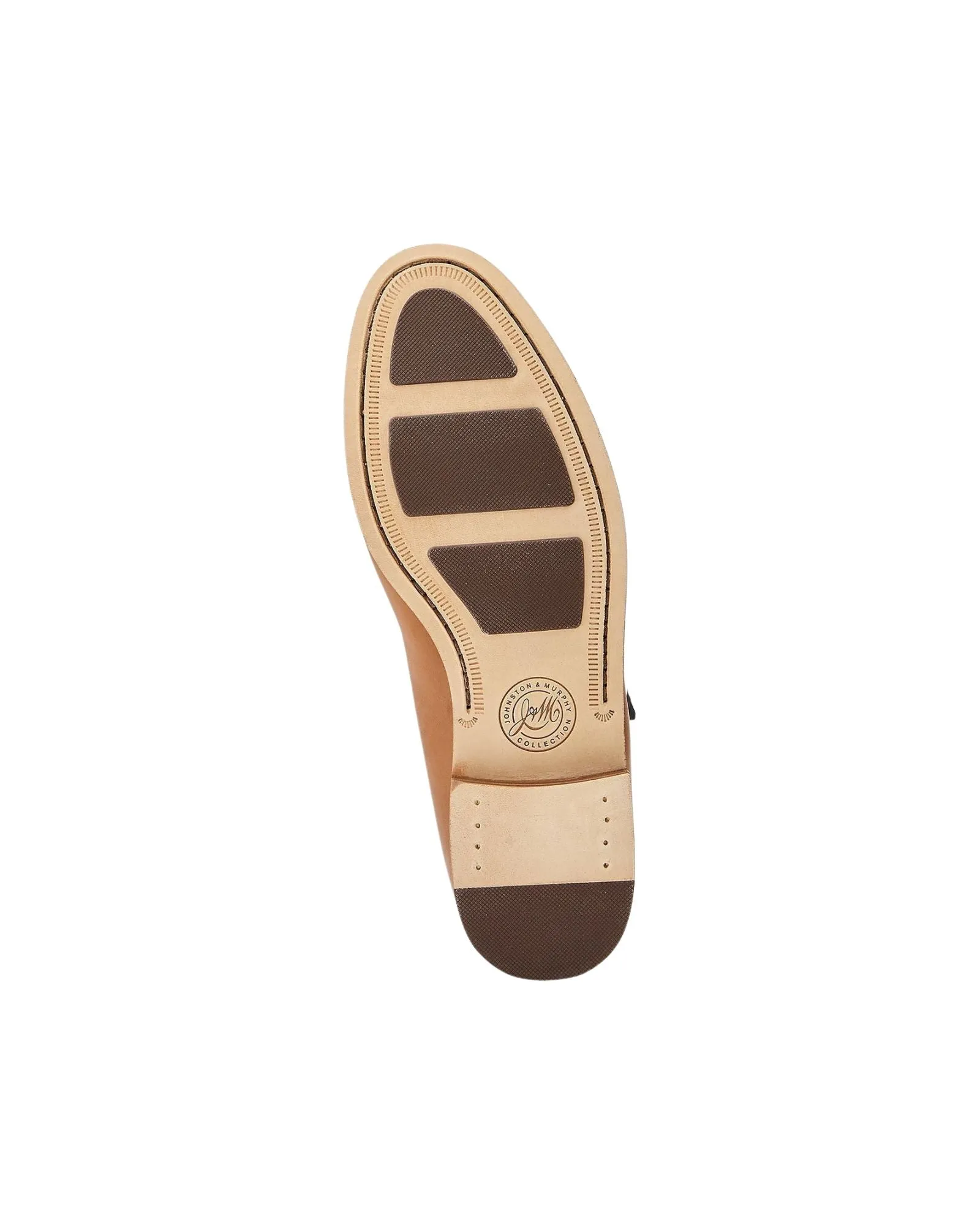 Baldwin Penny Loafer In Cognac Sheepskin Leather
