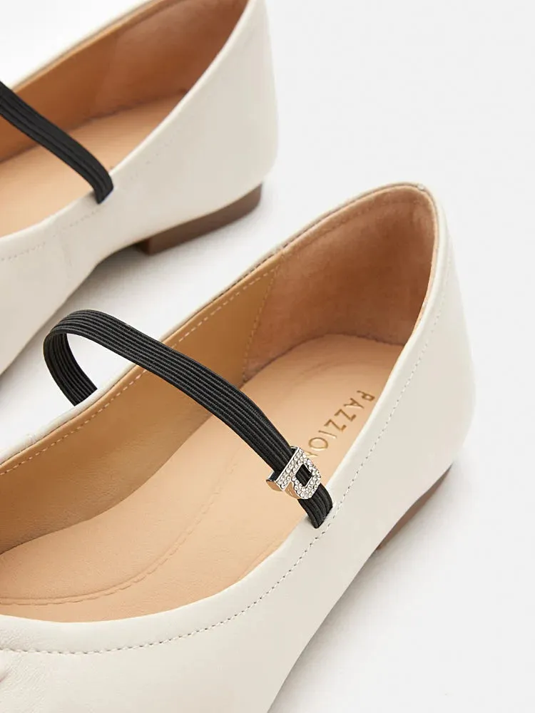 Belle Ruched Mary Janes