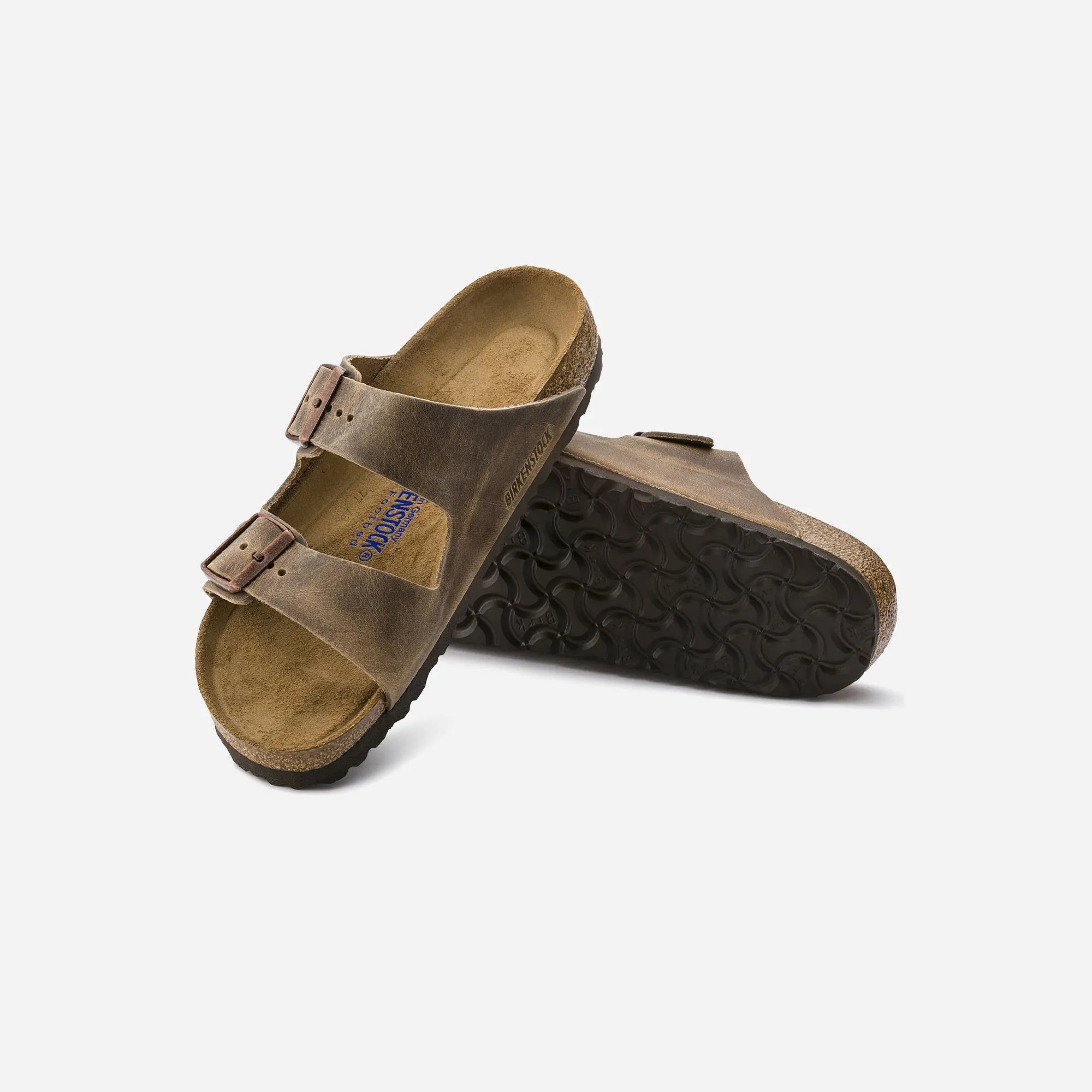 Birkenstock Arizona NU Oiled SFB Tabacco