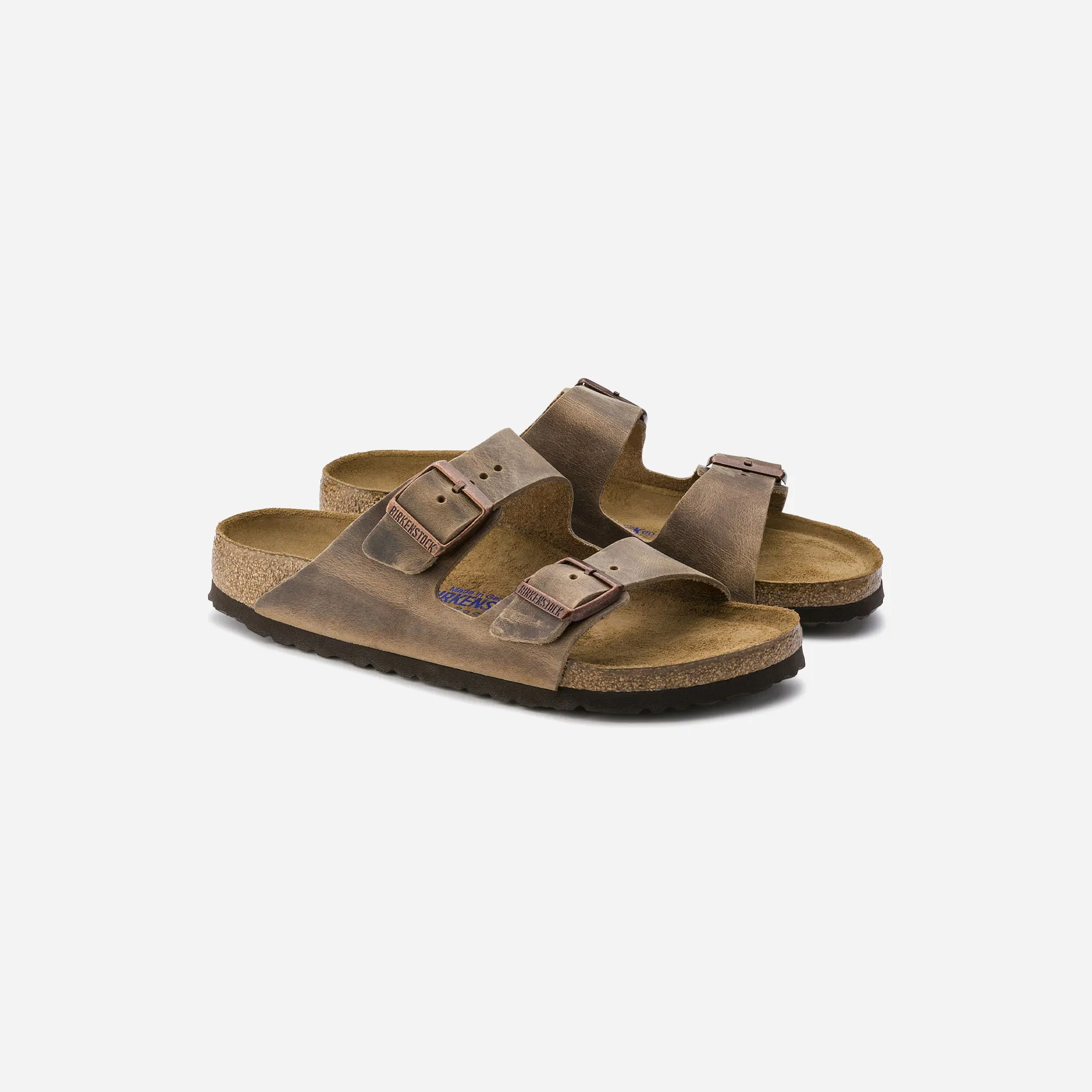 Birkenstock Arizona NU Oiled SFB Tabacco