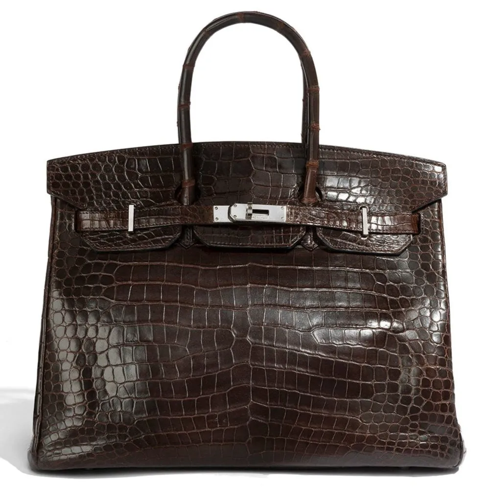 Birkin 35 Marron PHW