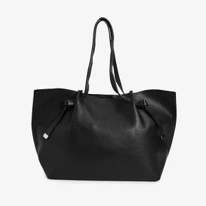 Black Knot Detail Shopper Bag