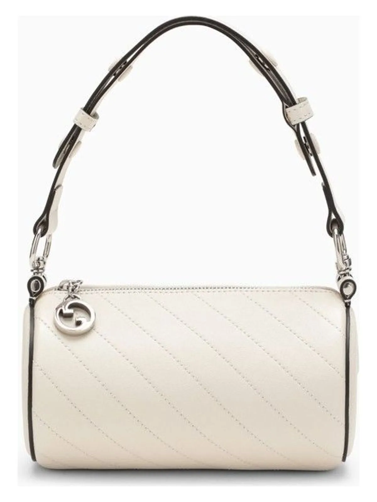 BLONDIE MINI WHITE LEATHER BAG