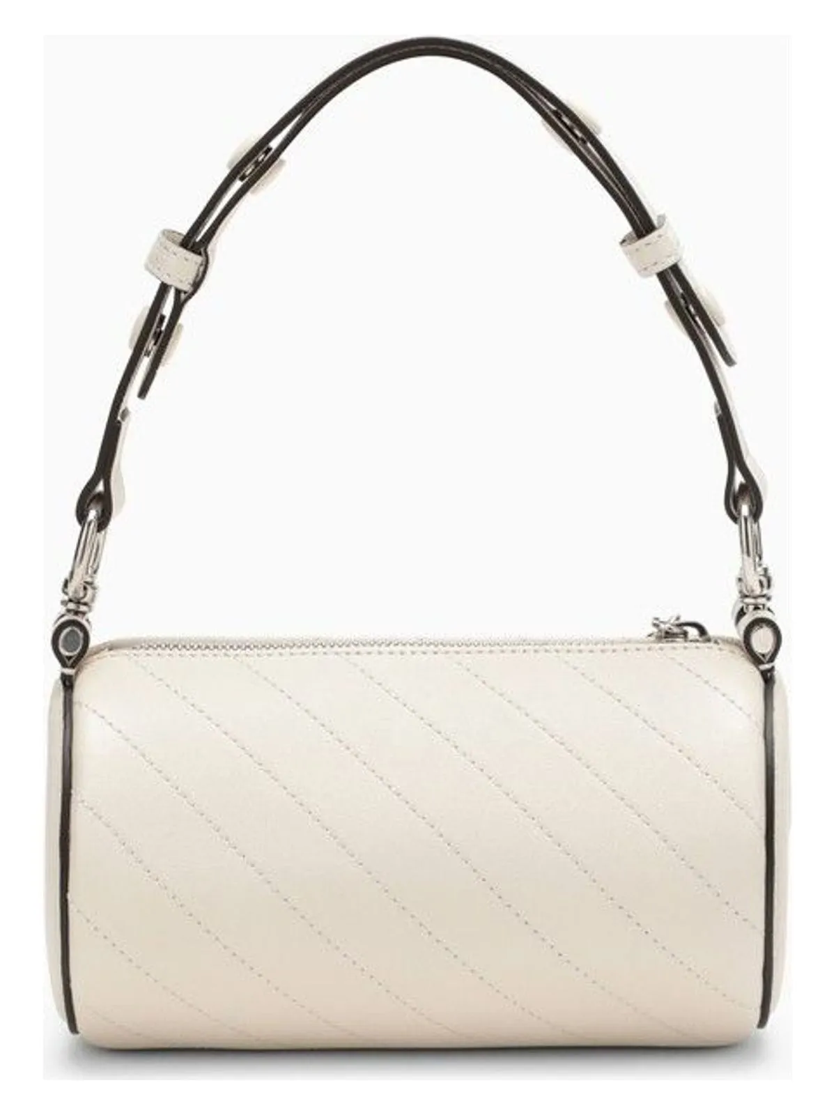 BLONDIE MINI WHITE LEATHER BAG