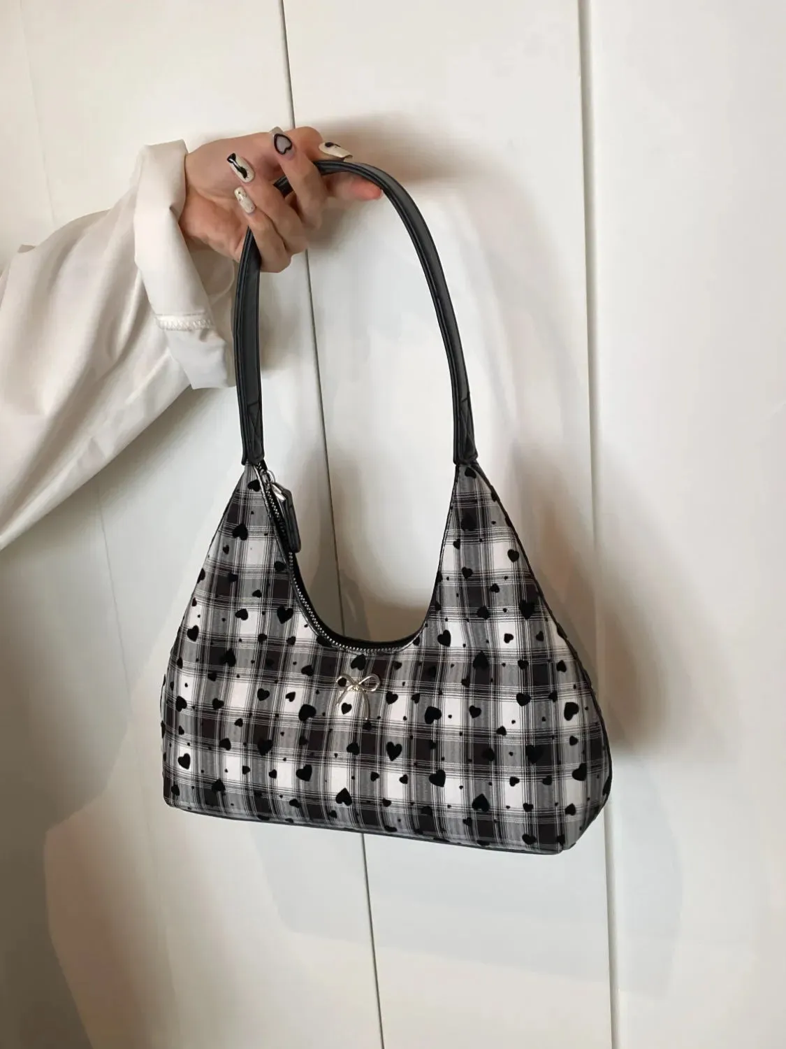 Bow Moon Shape Shoulder Bag
