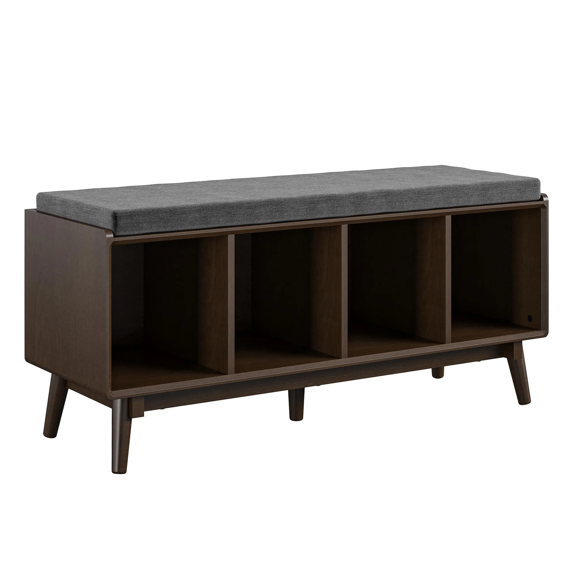 Brittany Entryway Bench, Walnut
