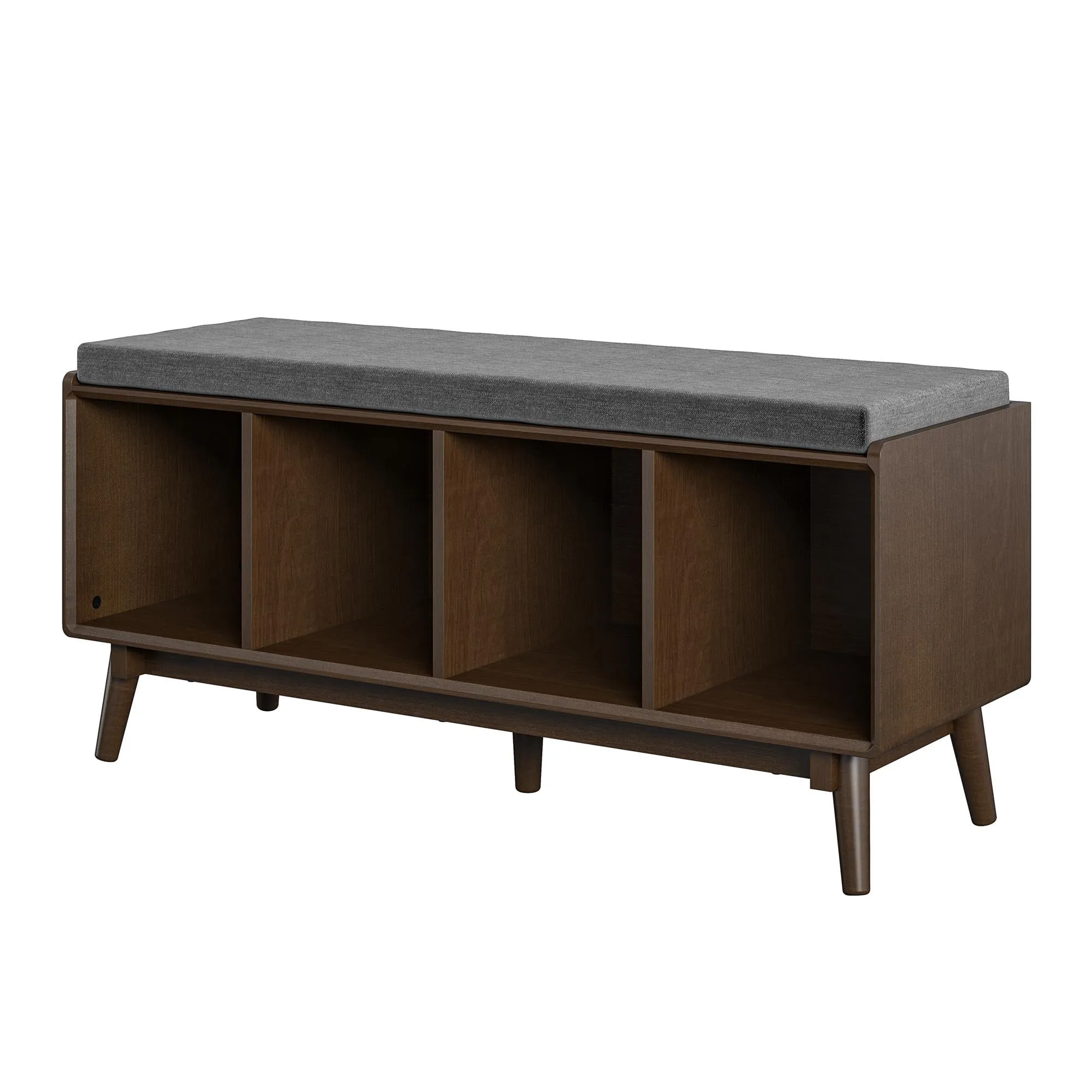 Brittany Entryway Bench, Walnut