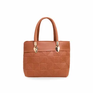 Brown Formal Shoulder Bags P56119