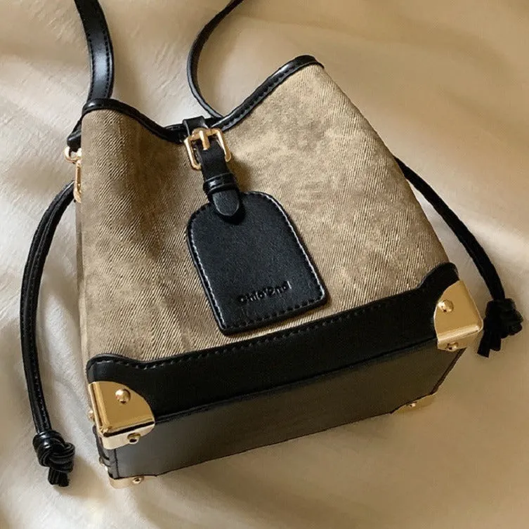 Bucket Bag Women Shoulder Crossbody Bag