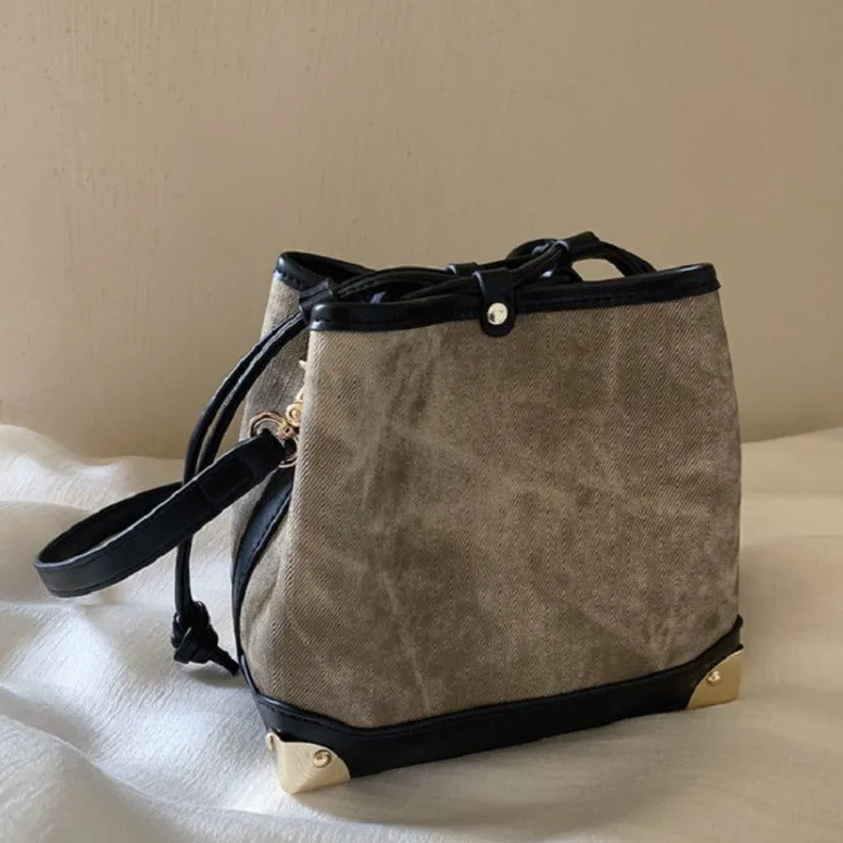Bucket Bag Women Shoulder Crossbody Bag