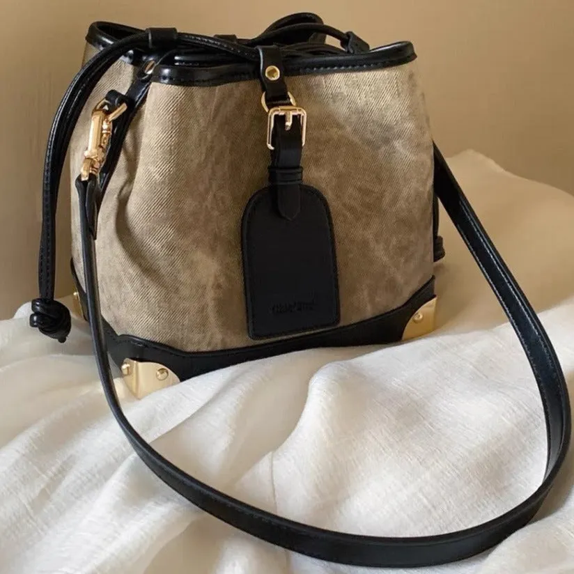 Bucket Bag Women Shoulder Crossbody Bag