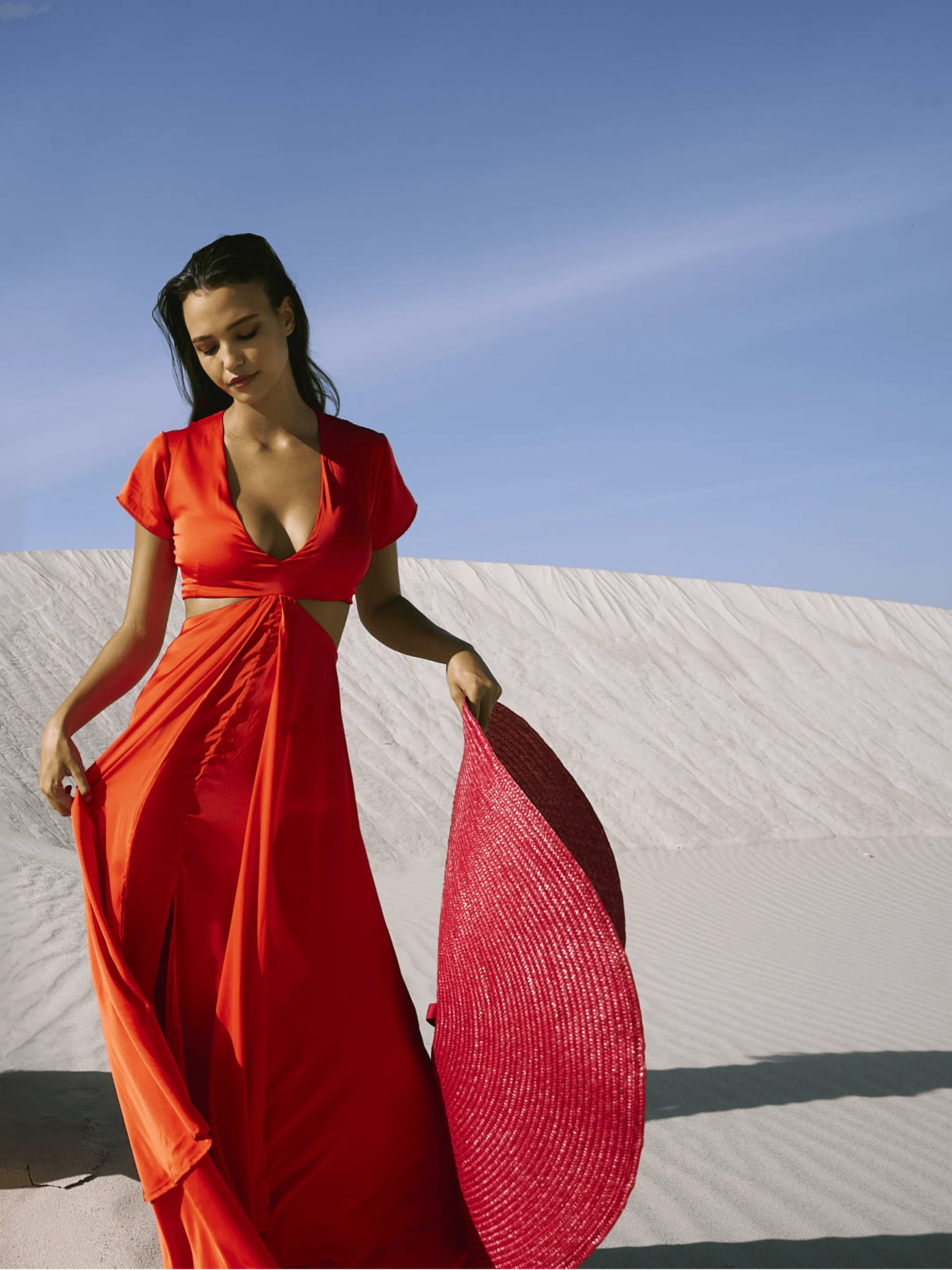 Calypso Dress - Poppy