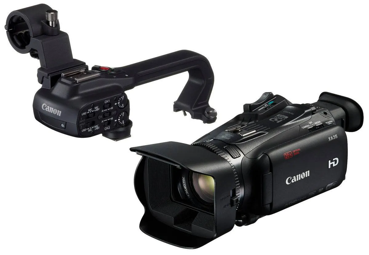 Canon XA35 Professional Camcorder with Pro Accessory Bundle
