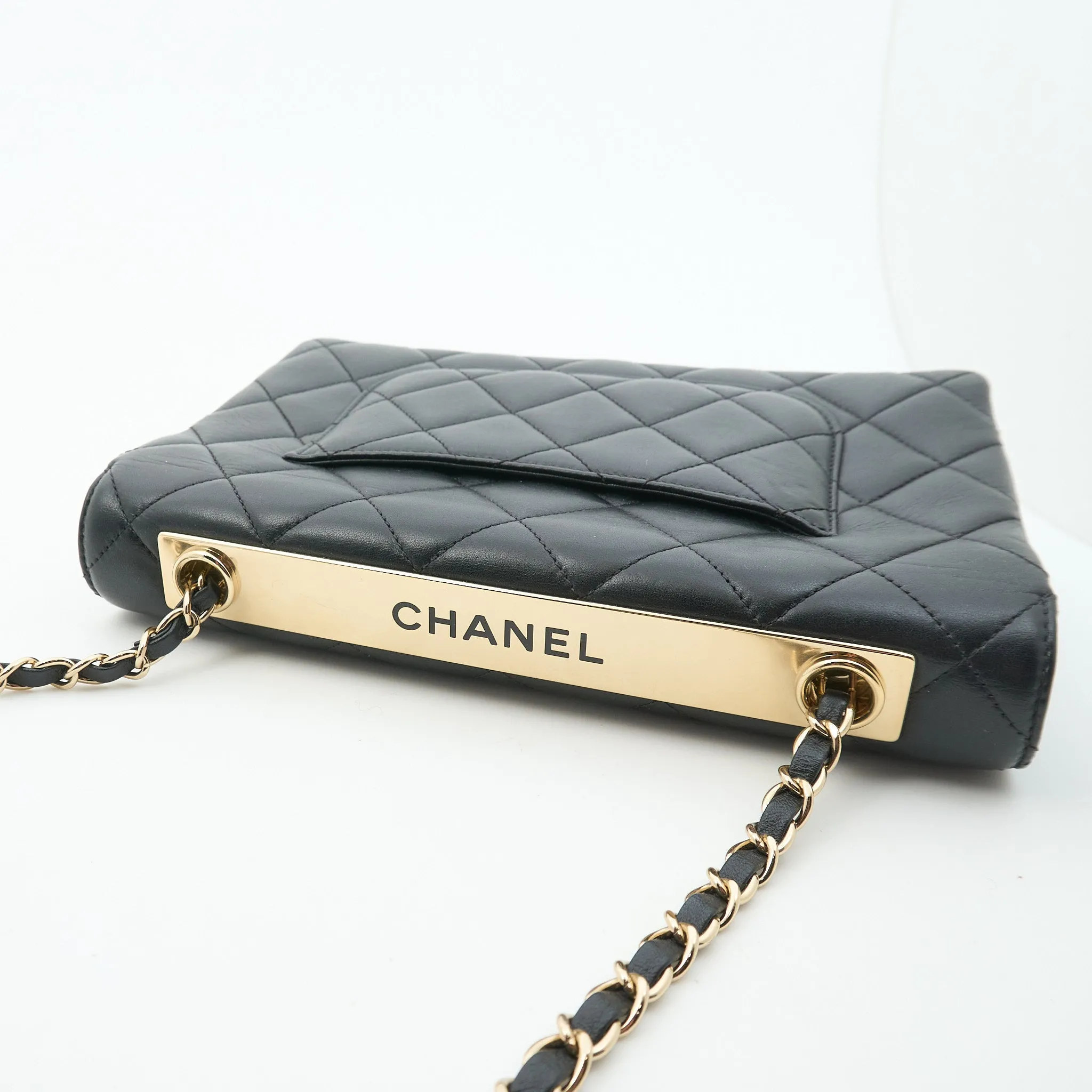 Chanel Lambskin Quilted Medium Trendy Flap Bag