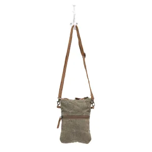CHEVRON PRINT" CROSS BODY BAG