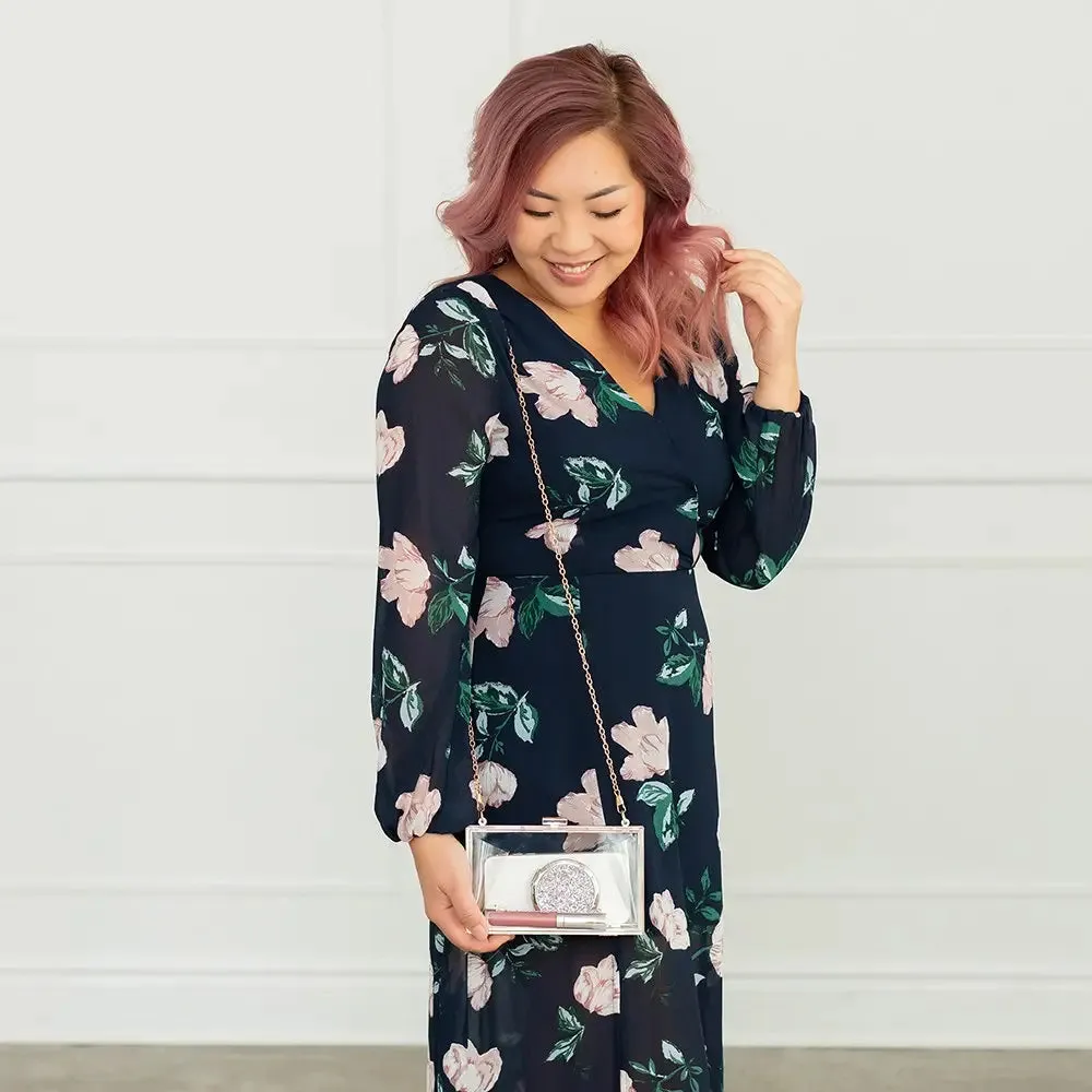 Clear Box Clutch/Crossbody Bag
