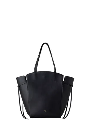 Clovelly Tote Black Refined Flat Calf