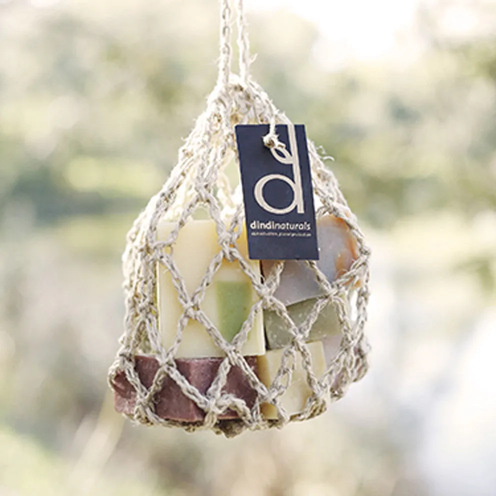 Dindi Naturals Hemp Bag of Mini Soaps