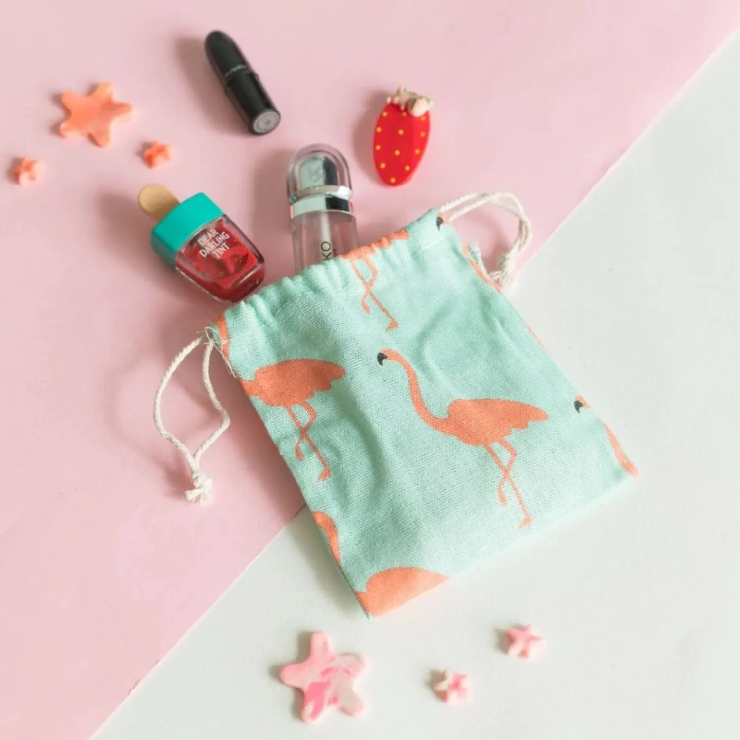 Drawstring Mini stylish Storage Potli pouches for Small Jewelries, Money, Paper Notes Women Wallet, Gift Bags, Christmas return gift