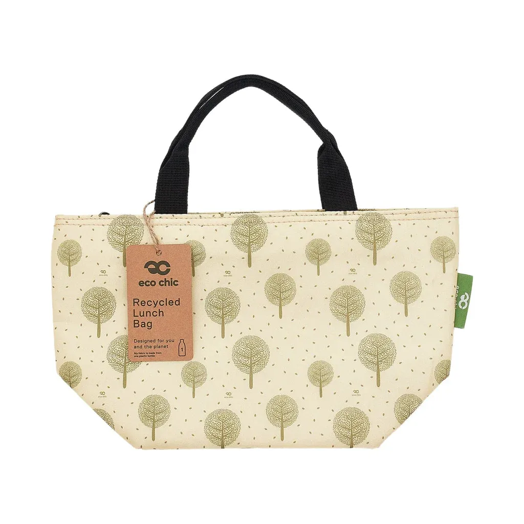 Eco Chic Beige Tree Of Life Lunch Bag