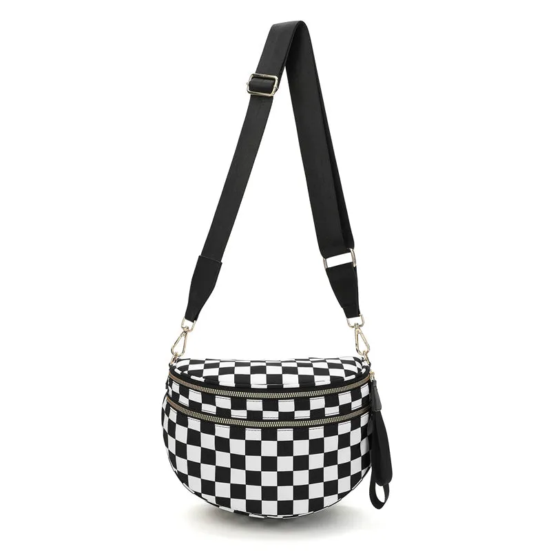 Fashionable and versatile Oxford cloth shell bag