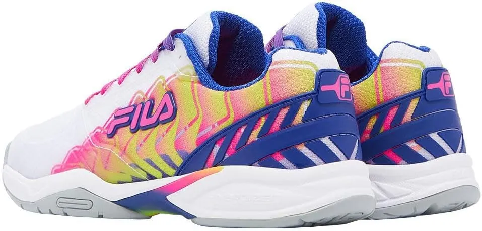 Fila Volley Zone Pickleball Shoes Women (Wht/Kopk/Mblu)