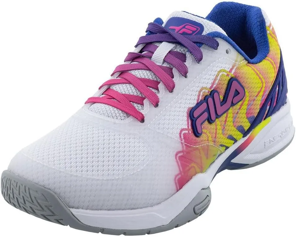 Fila Volley Zone Pickleball Shoes Women (Wht/Kopk/Mblu)