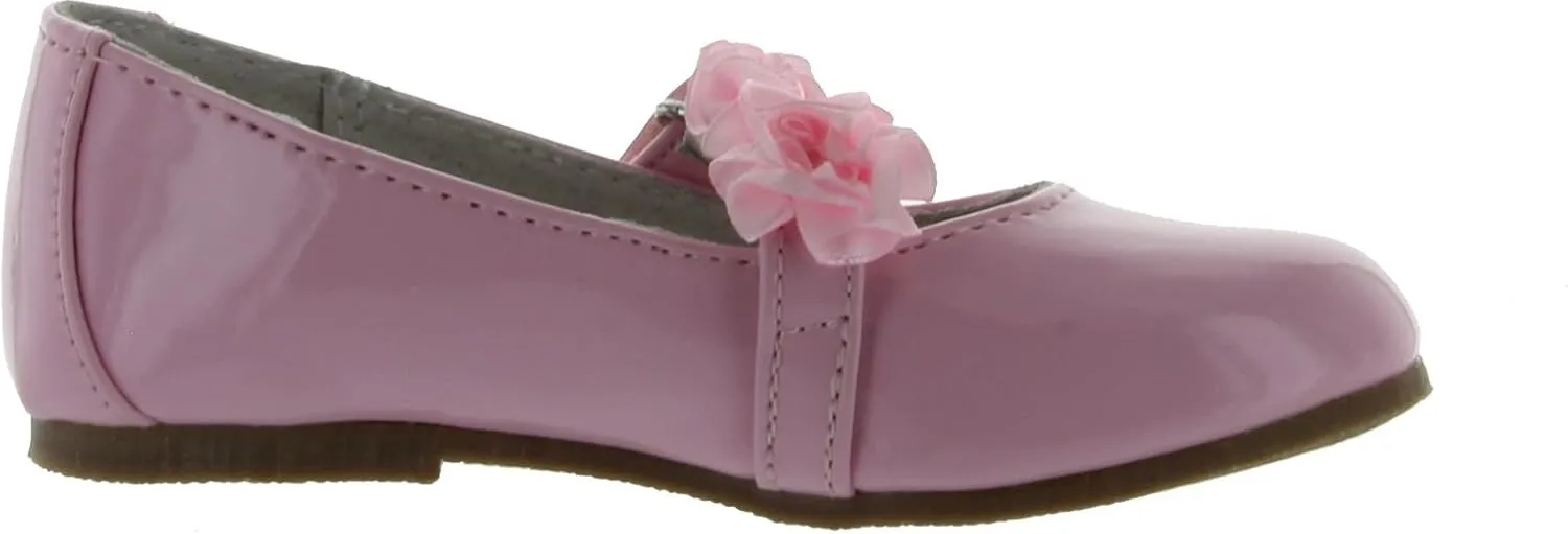 Girls Floral Dress Slipper Shoes