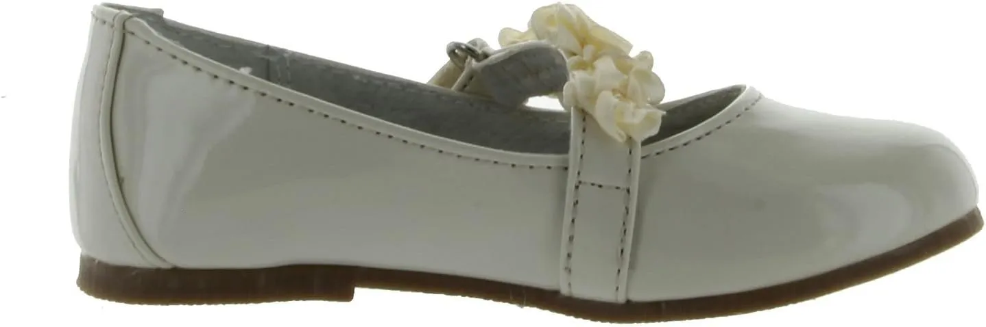 Girls Floral Dress Slipper Shoes