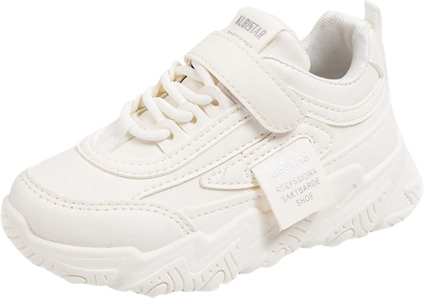 Girls Running Shoes Boys Color Sneakers for Kids Casual Lightweight Classic Adjustable Strap Hook and Loops Shoes