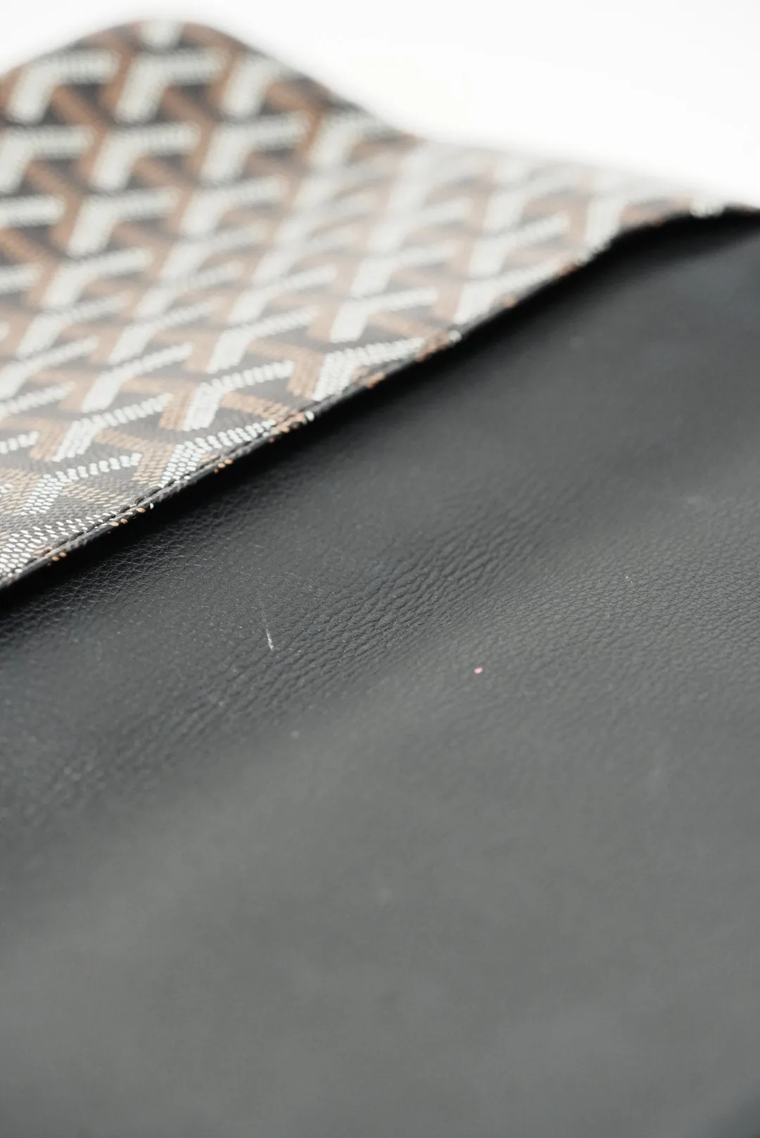 Goyard Soft Clutch Black