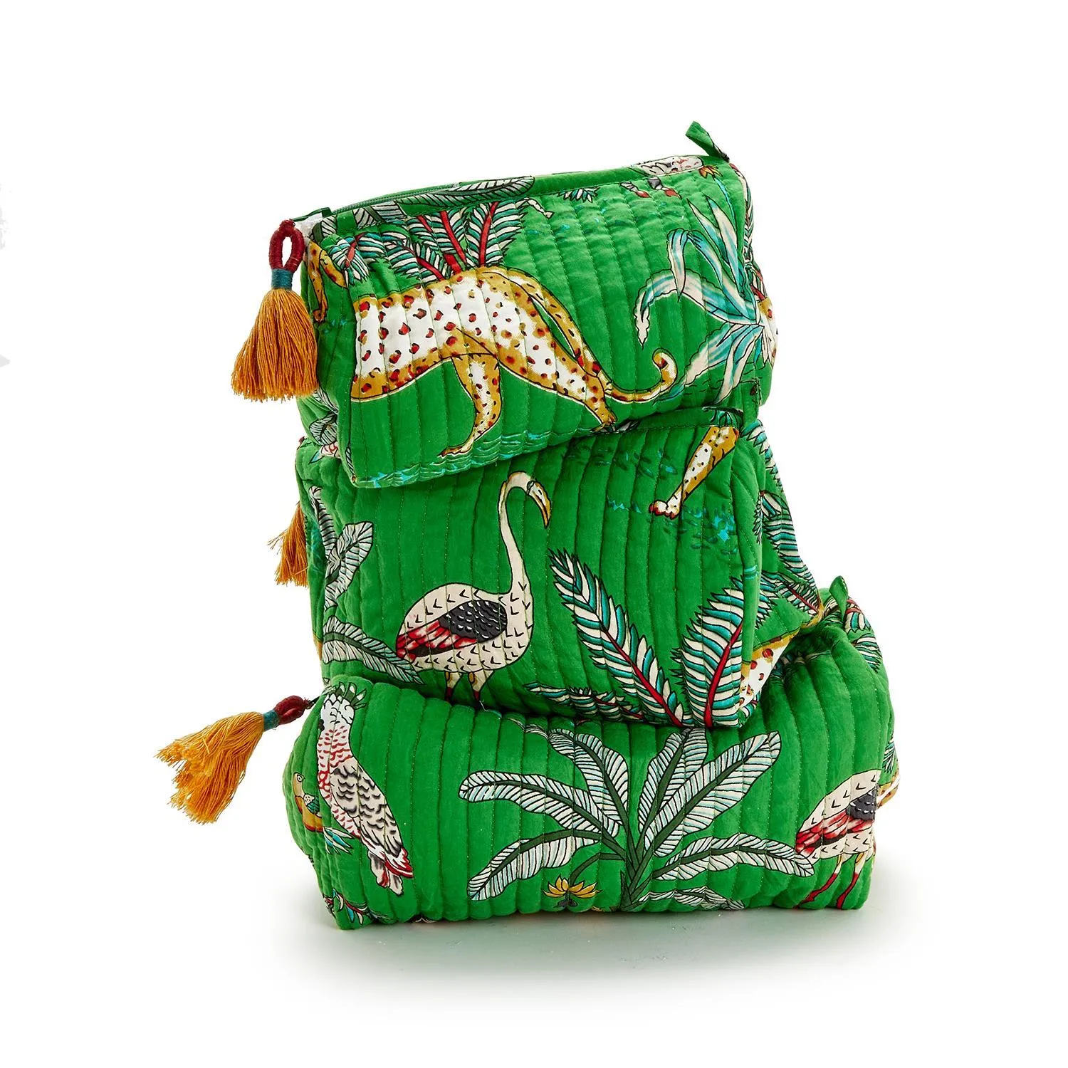 Hand Block Printed Pouches