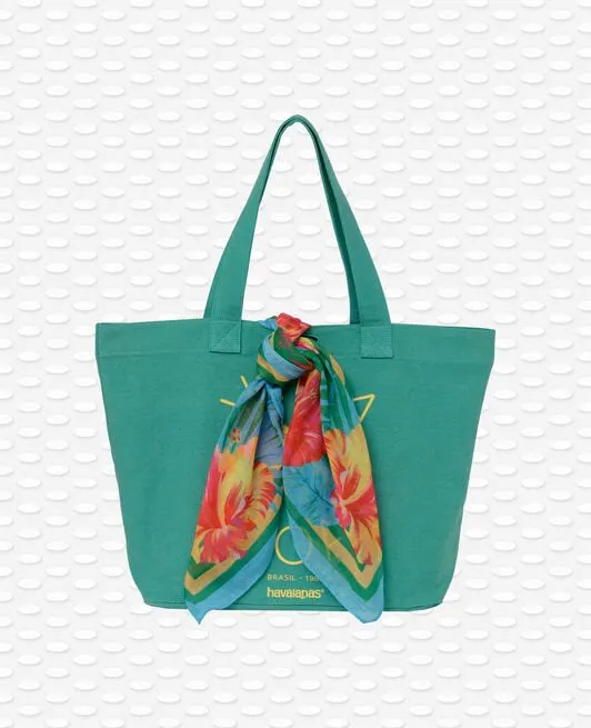 HAVAIANAS SHOPPING BAG TRENDY - BUSH GREEN