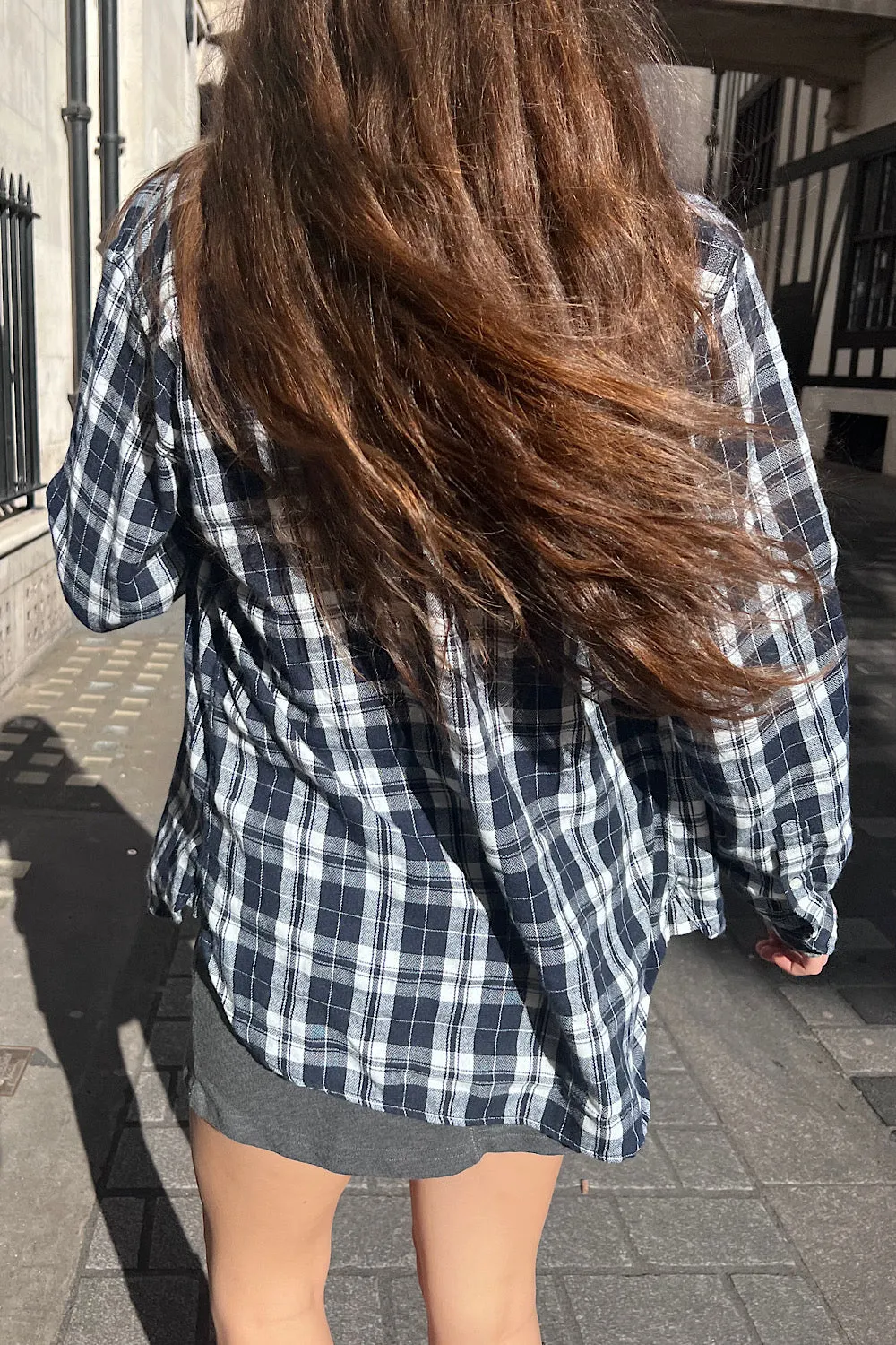 Hazel Flannel Top