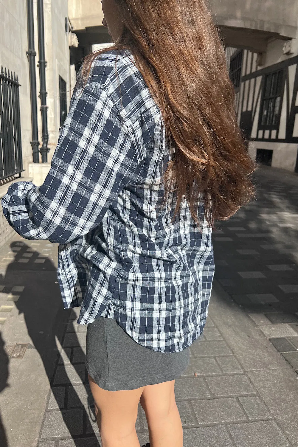 Hazel Flannel Top