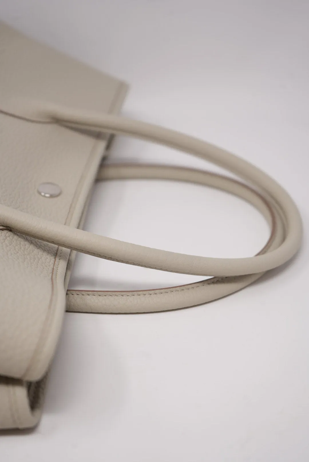 Hermes Garden Party TC Leather White