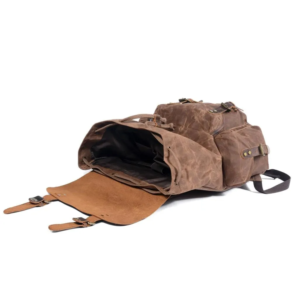Hinton Crazy Horse Leather Backpack