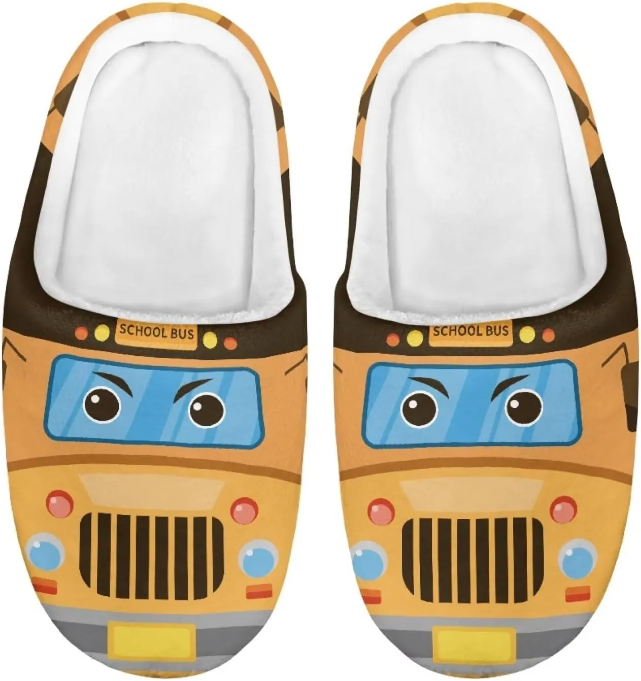 Kids Winter Slippers for Boys Girls Soft Plush Warm Slippers Indoor Non Slip Flannel Fuzzy House Cotton Shoes US 9-15