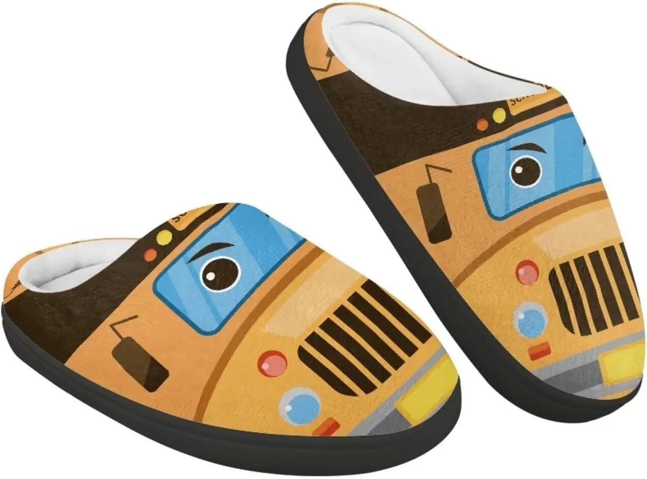 Kids Winter Slippers for Boys Girls Soft Plush Warm Slippers Indoor Non Slip Flannel Fuzzy House Cotton Shoes US 9-15