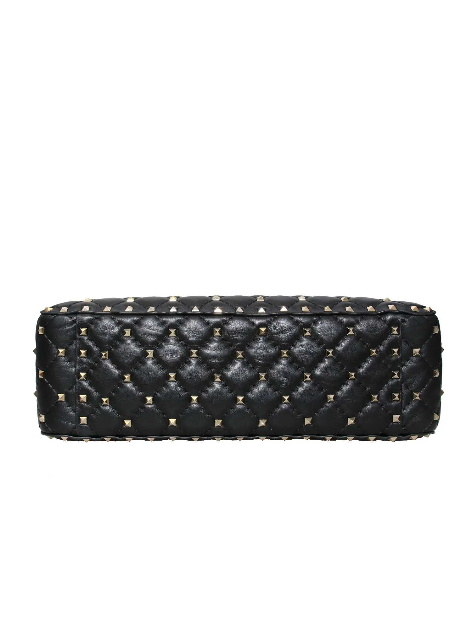 Large Rockstud Spike Leather Bag