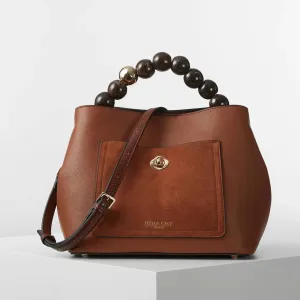 Luella Grey Lucia Conker Crossbody in Brown