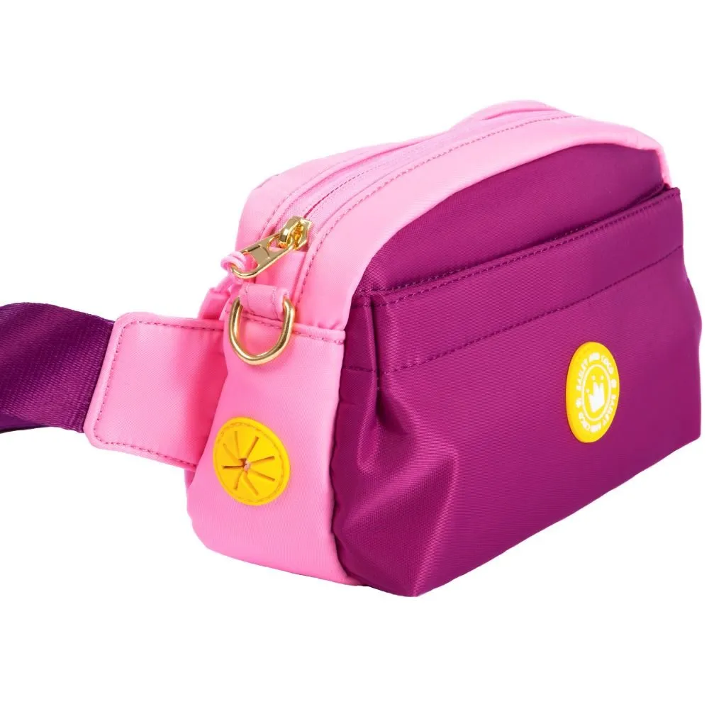 Magnetic Snap Dog Walking Bum Bag - We're Jammin'