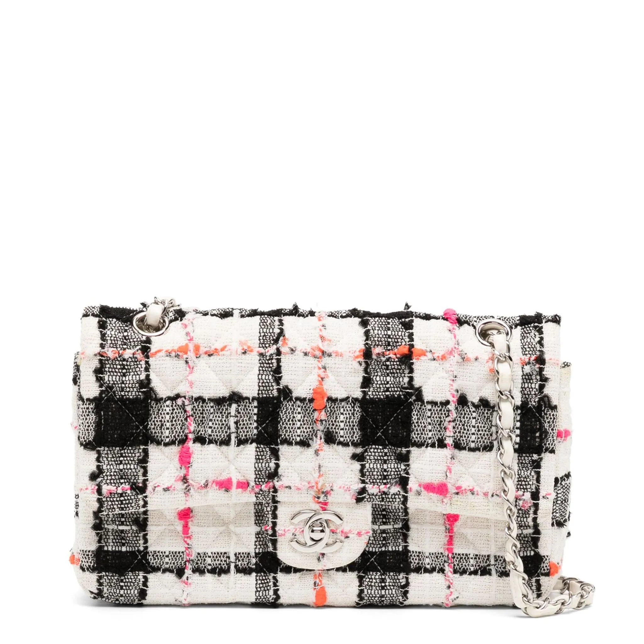 Medium Tweed Double Flap