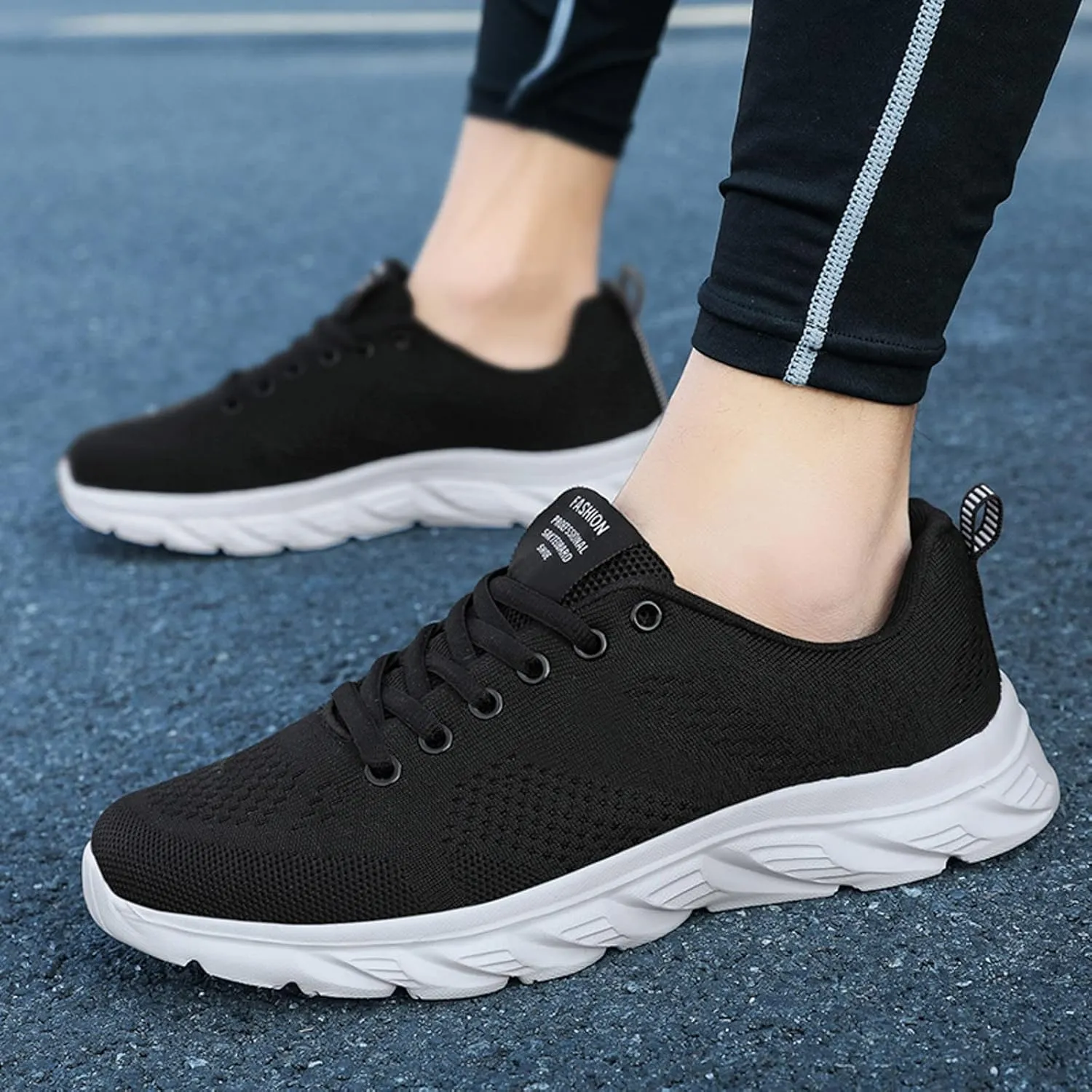 Mens Athletic Shoes Mens Shoes Casual Classic Fashion Sneakers Barefoot Comfortable Light Weight Slip on Running Training Sneakers